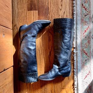 Bottega Veneta Knee Boots, Black, 8